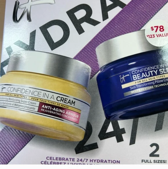 NIB It Cosmetics Confidence in Your Beauty Sleep Night Cream & day cream duo - Picture 2 of 6